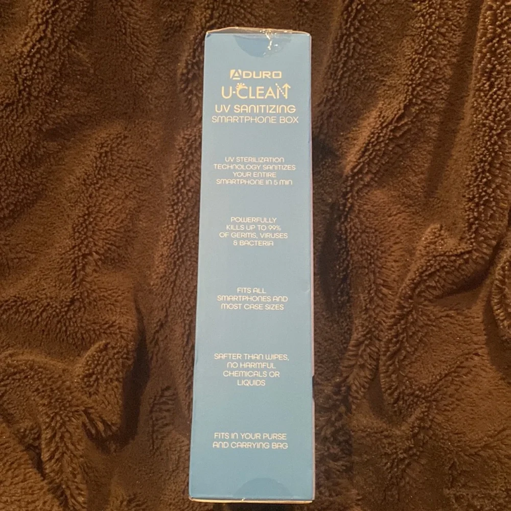 NWT Aduro UV Smartphone Sanitizer Box